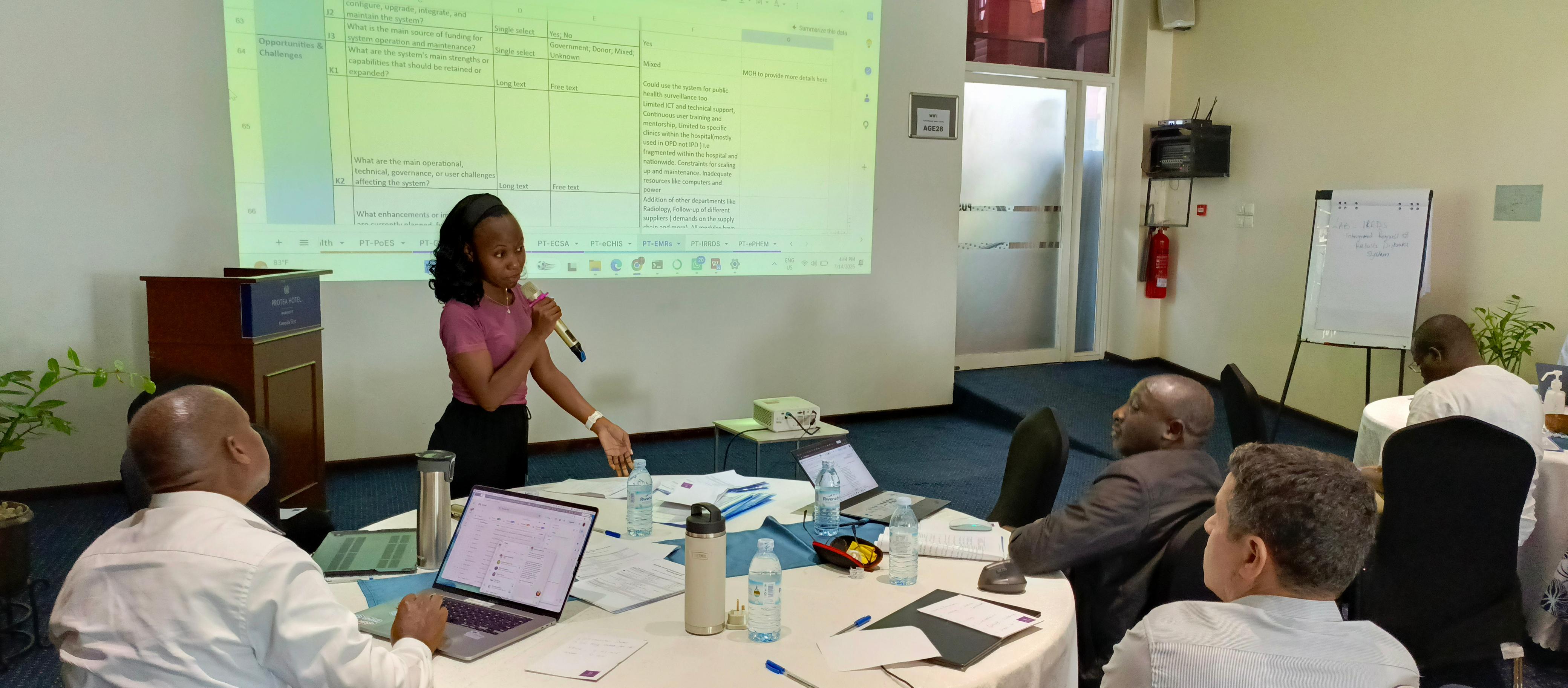 Building a Smarter, More Connected Disease Surveillance System for Uganda workshop highlight 1